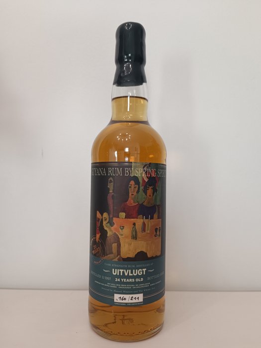 Uitvlugt 1997 24 years old The whisky Jury - Spring Spirits  - b. 2022 - 70 cl