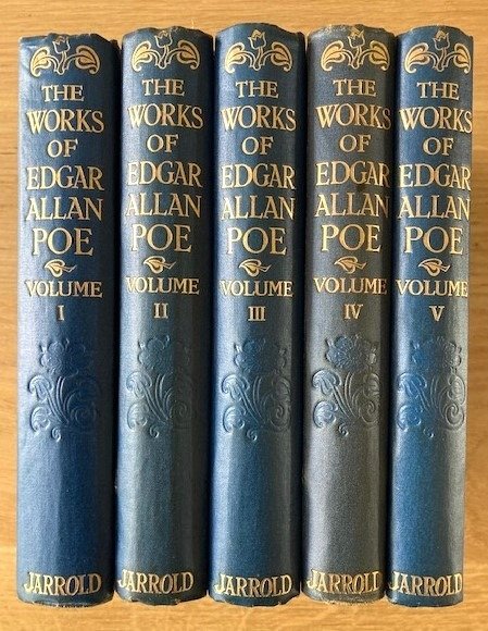 Edgar Allan Poe - The Works of Edgar Allan Poe, 10 Volumes in 5 Books - 1914