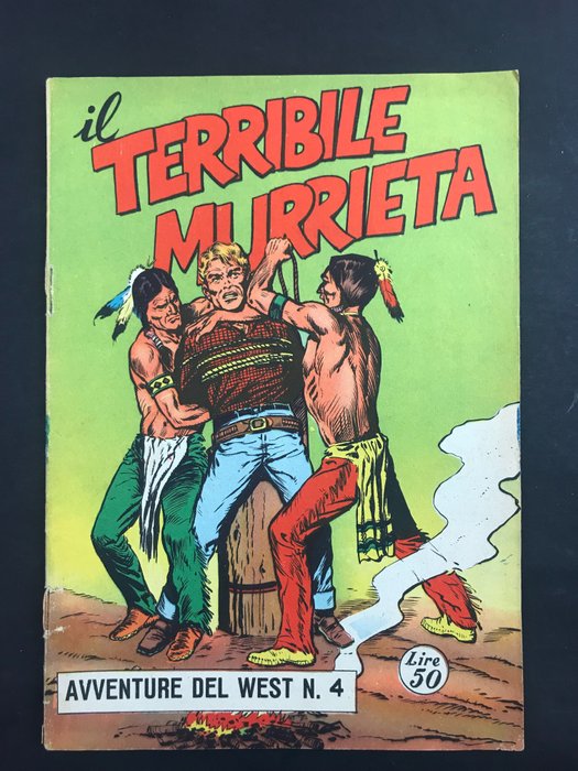 Pattuglia dei Bufali - Il Terribile Murrieta - 1 Comic - Erstausgabe - 1959