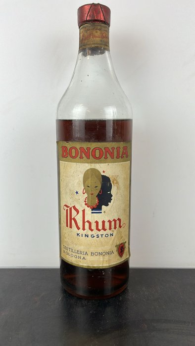 Distilleria Bononia - Rhum Kingston  - b. década de 1930, década de 1940 - 100cl