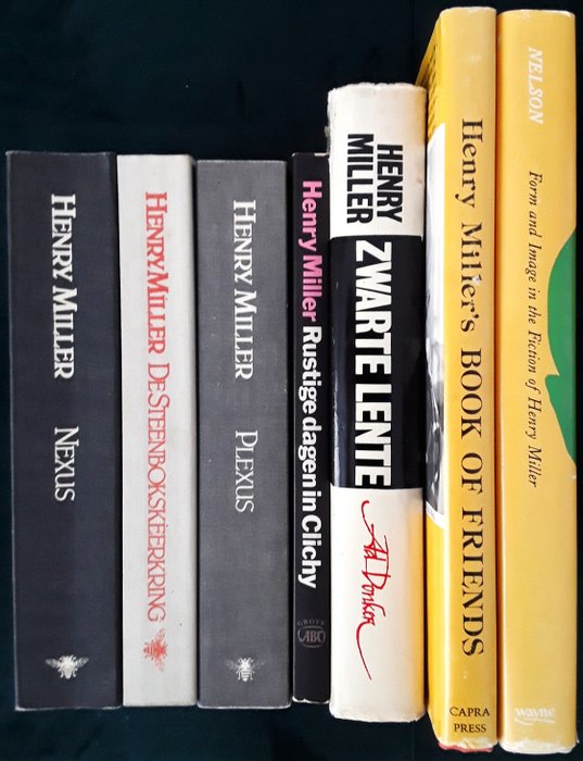 Henry Miller - Lot met 7 uitgaven - 1961-1980