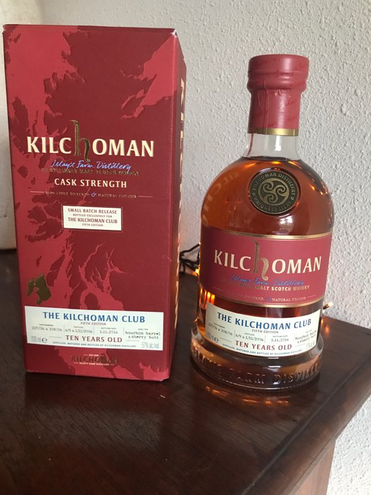 Kilchoman 2006 10 years old - The Kilchoman Club 5th Edition - Original bottling  - b. 2016  - 700 ml