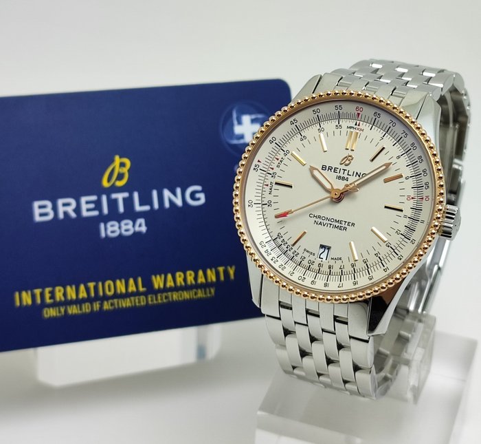 Breitling - Navitimer Chronometer Gold/Steel - U17325 - Mænd - 2011-nu