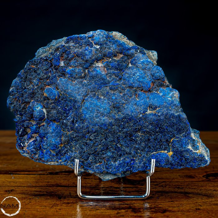 100% 天然未经加工的蓝铜矿和孔雀石 自由形式- 403.27 g