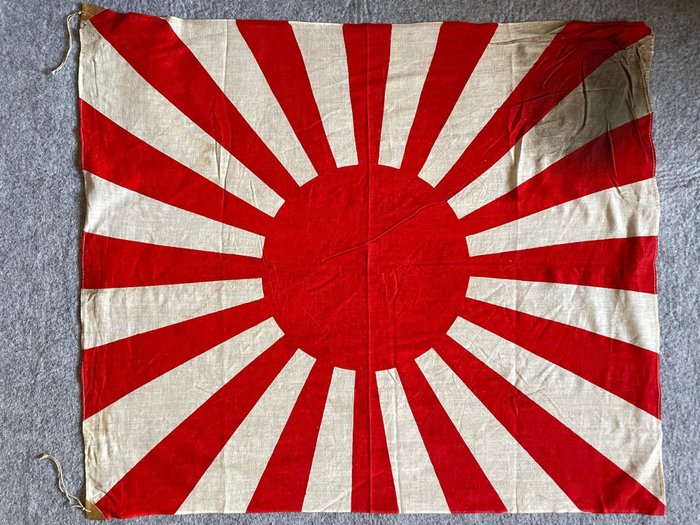 Japan - Flagg - Vintage National Flag "The Rising Sun" , WW2 , Military