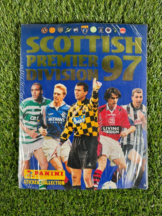 Panini - Scottish Premier League 1997 - 1 Factory seal (Empty album + complete loose sticker set)