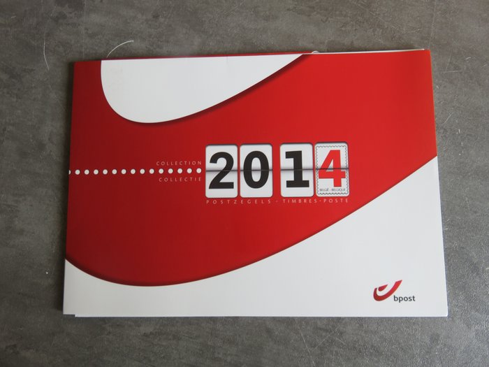 Βέλγιο 2014 - Ετήσιος φάκελος Bpost 2014