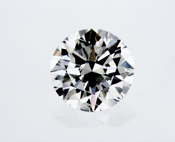 1 pcs Diamante  (Naturale)  - 1.00 ct - Rotondo - I - SI2 - International Gemological Institute (IGI)