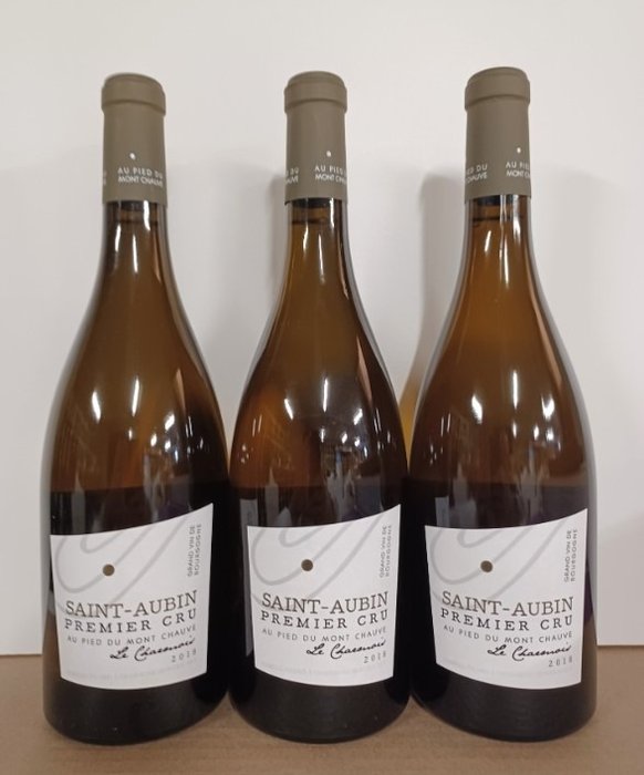 2018 Domaine Au Pied Du Mont Chauve "Le Charmois" - Szent Aubin 1er Cru - 3 Bottles (0.75L)