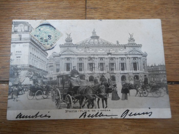 Frankrig - By og landskab, Godt parti på 64 CPA fra PARIS, uden dubletter. - Postkortalbum (64) - 1906-1934