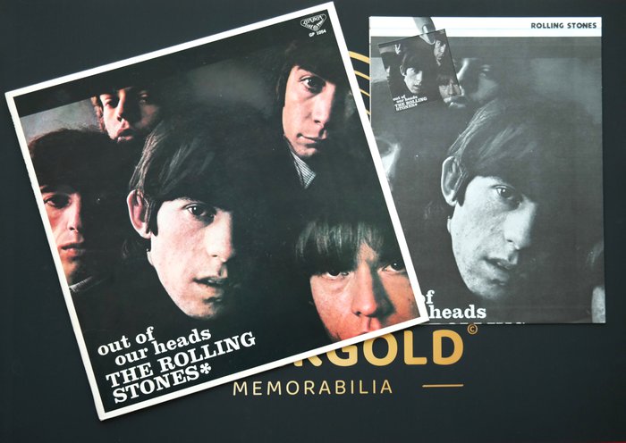 滚石乐队 - Out Of Our Heads / Hard Or Never To Find Again "Promotional Not For Sale" Masterpiece Legend - LP - Promo pressing, 日本媒体 - 1976