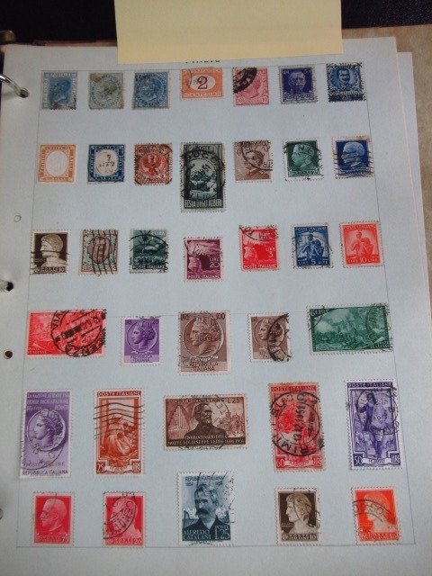 Wereld  - postzegelverzameling