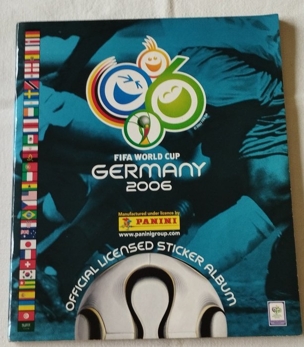 Panini - Germany 2006 World Cup - Cristiano Ronaldo, Lionel Messi, Zinedine Zidane - 1 Complete Album