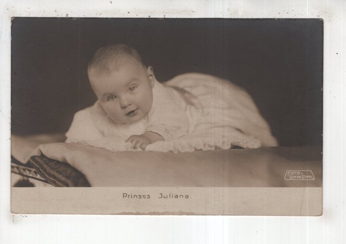 Niederlande - Königshäuser, Sammlung des Königshauses Prinzessin Juliana - Postkarte (92) - 1909-2000