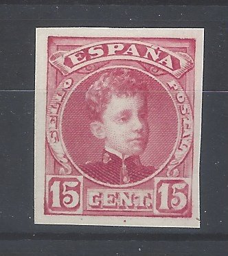 Espagne 1901/1905 - Alfonso XIII-couleur changée - Edifil 244P