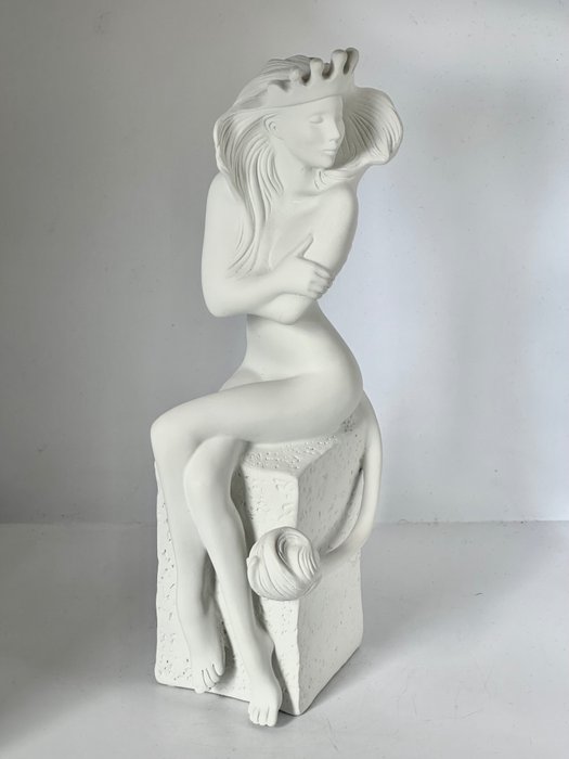 Spring Copenhagen - Christel Marrot - 塑像, Leo Love Zodiac Sculptuur - 24 cm - 树脂 - 2007