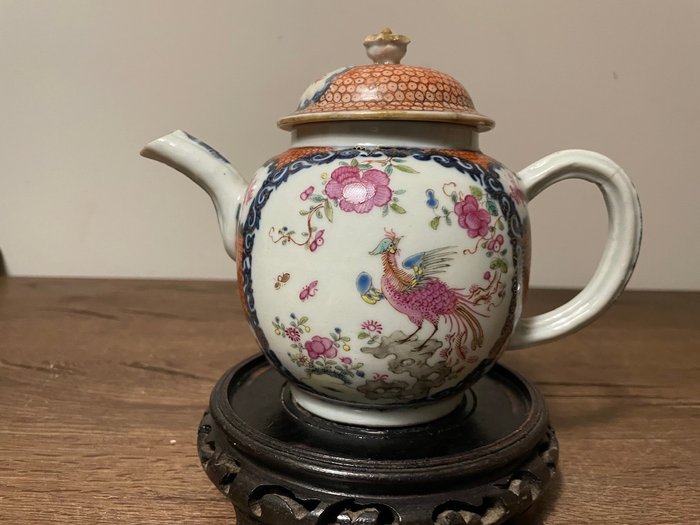 茶壺 - 木, 瓷器
