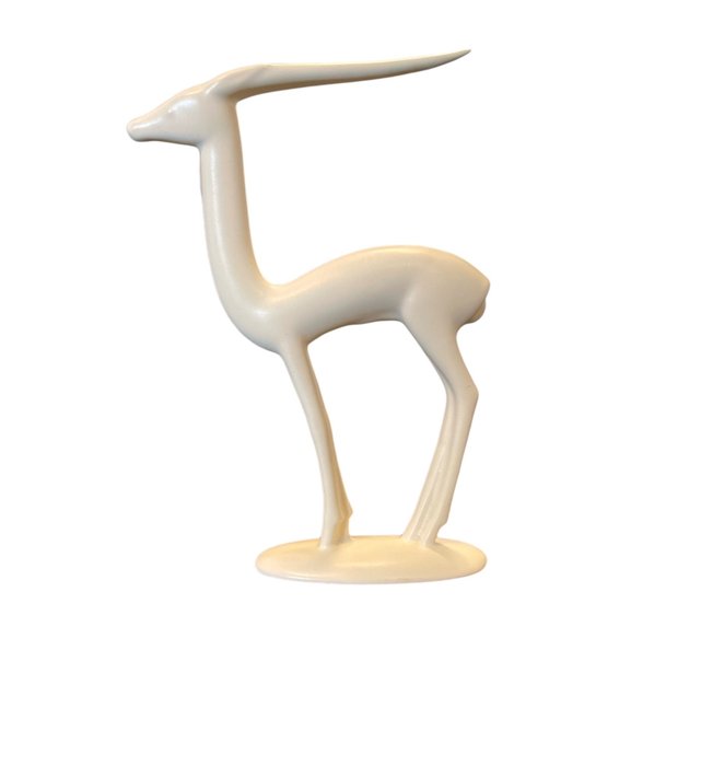 德国唯宝 - Eduard Hermanutz - 雕像 - Gazelle - 陶器