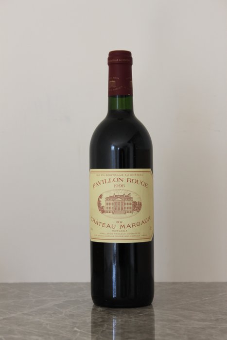 1996 Pavillon Rouge du Château Margaux, 2nd wine Ch. Margaux - Bordeaux - 1 Bottiglia (0,75 litri)