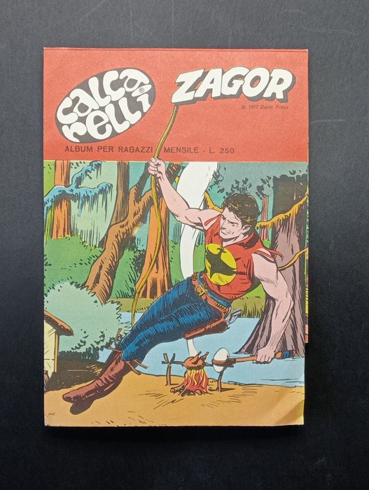Zagor - Daim Press album per ragazzi Calcarelli vuoto - 1 Comic - 第一版