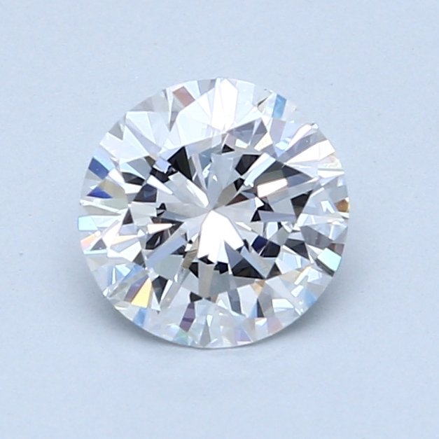 1 pcs Diamant - 1.00 ct - Rund, strålende - D (farveløs) - VVS1