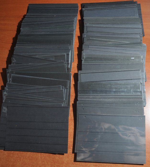 acessórios  - Lote com cerca de 250 cartões de inserção A5, cuidadosamente usados