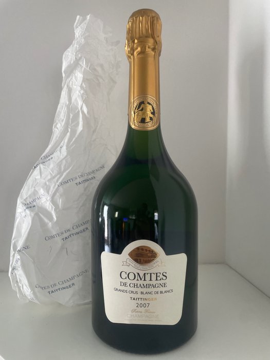 2007 Taittinger, Comtes de Champagne - Champán Grand Cru - 1 Botella (0,75 L)