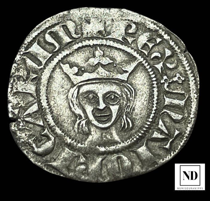 Royaume d'Aragon. Jaime II (1276-1311). Dobler 1276-1311 - Mallorca