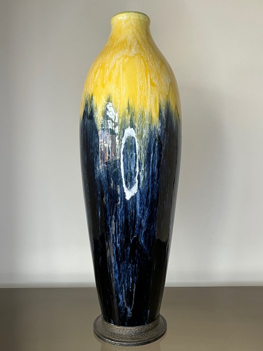 Boch Frères, Keramis - Charles Catteau - Vas -  49 cm  - Ceramică