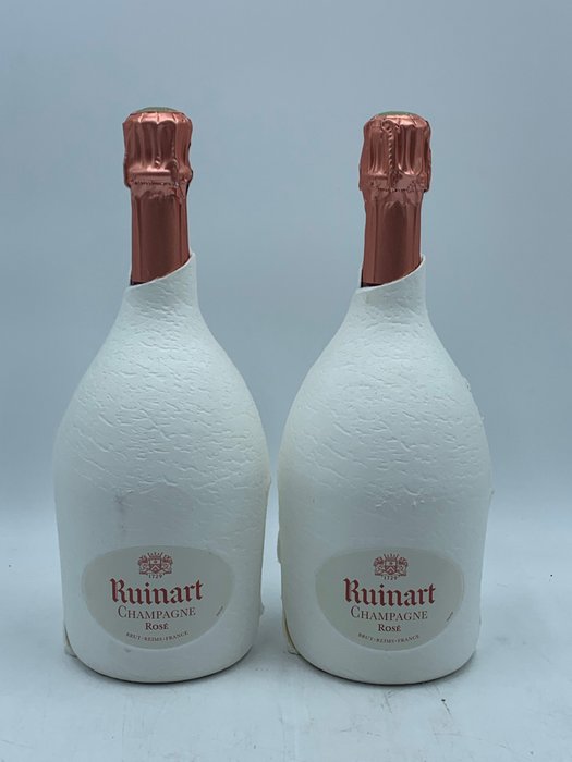 Ruinart, Seconde Peau - 香檳 Rosé - 2 瓶 (0.75L)