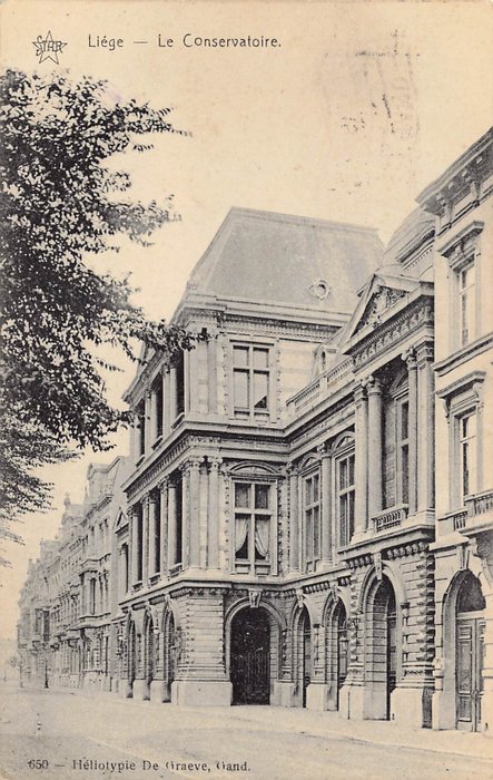 Belgien, Lüttich Stadt - Schönes, abwechslungsreiches Grundstück – Schöne Auswahl – VF - Postkarte - 1905-1950