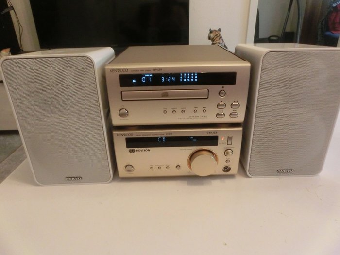 Kenwood - R-SE9 固態立體聲接收器 - DP-SE9 CD 播放器 - DT-25 揚聲器組 - Hi-fi 音響組