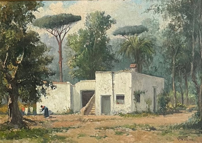 Vincenzo Canino (1892-1978) - Paesaggio napoletano