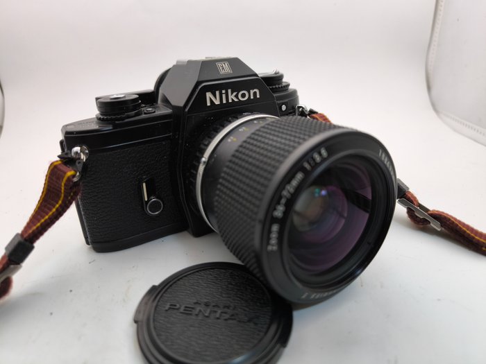 Nikon EM + Nikon Series E Zoom 3,5/36-72mm | Spiegelreflexkamera (SLR)