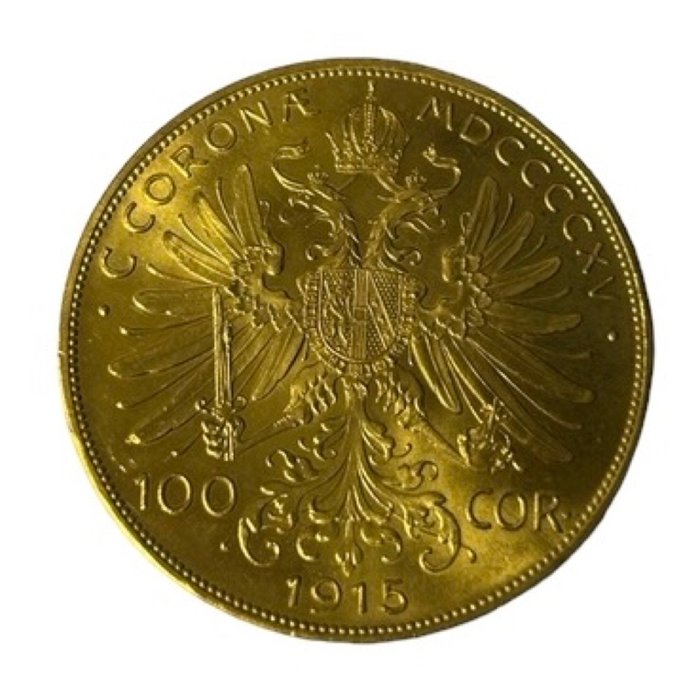 奥地利. 100 Corona 1915 Franz Joseph I