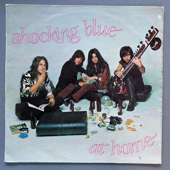 Shocking Blue - At Home (1st pink elephant pressing!) - 單張黑膠唱片 - 第一批 模壓雷射唱片 - 1969