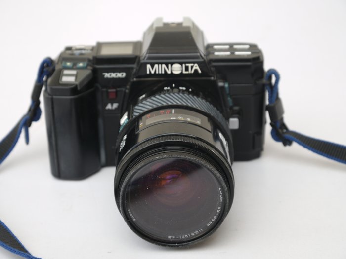 Minolta 7000 AF + AF 28-85mm | Et objektiv speilreflekskamera (SLR)