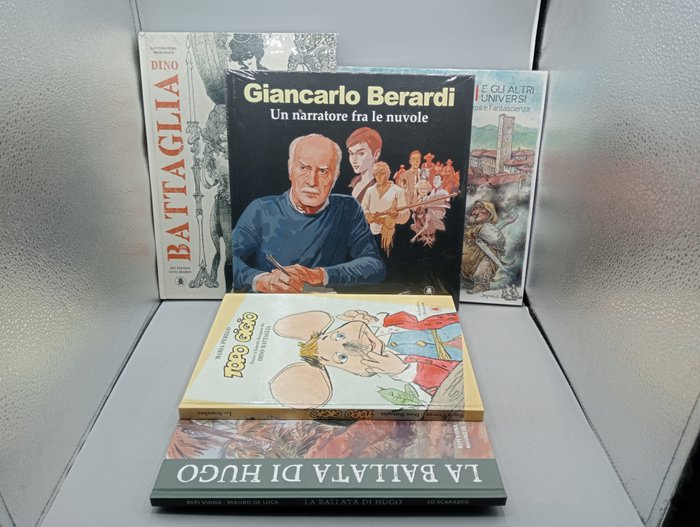 Perego, Vigna, Battaglia, Berardi, De Maria, Serpieri - Volumi Lo Scarabeo fuori catalogo - 5 Comic