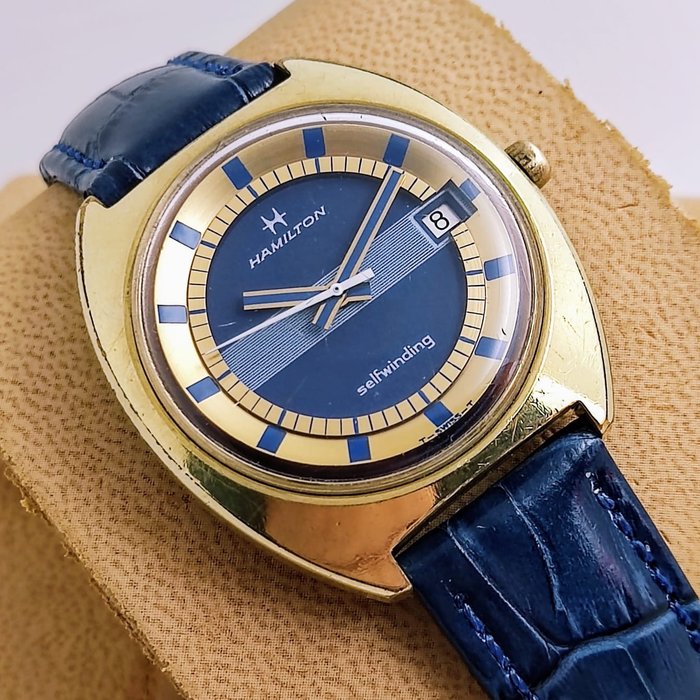 Hamilton - Selfwinding “Blue” Vintage Watch - χωρίς τιμή ασφαλείας - 820001-4 - Άνδρες - 1970-1979