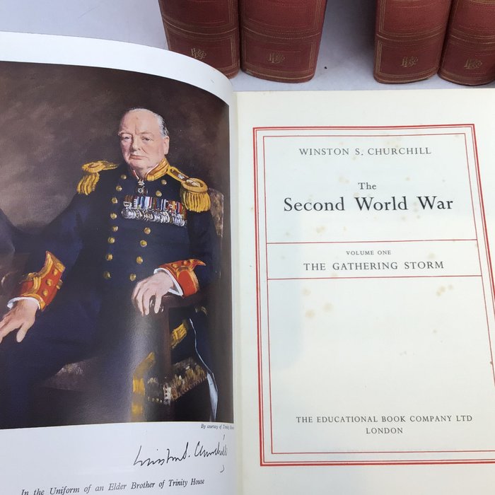 Winston Churchill - The Second World War (Chartwell edition) - 1955