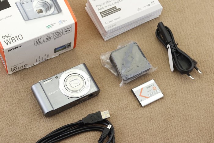 Sony Cybershot DSC-W810, 20.1MP 数码相机