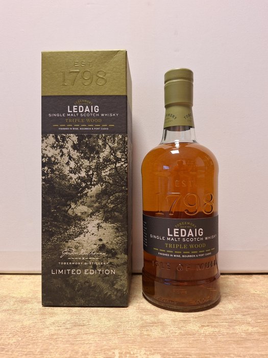 Ledaig - Triple Wood - Original bottling  - 700 毫升