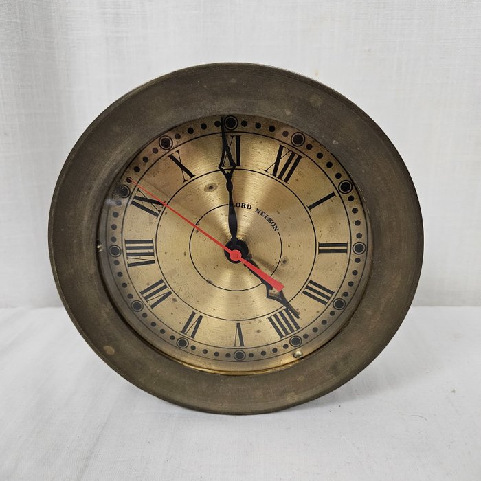 時鐘 - Lord Nelson nautische klok -   黃銅 - 1950-1960