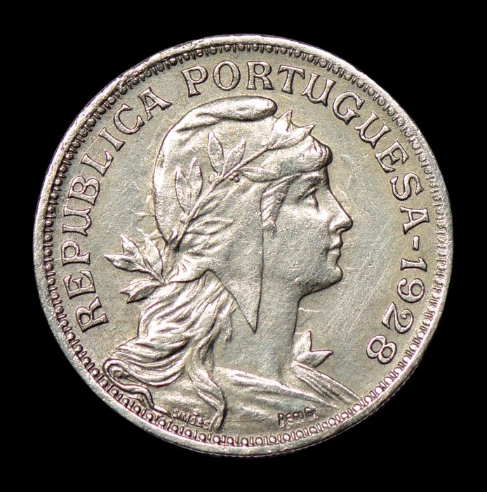 Portugal. Republic. 50 centavos 1928  (Sin Precio de Reserva)