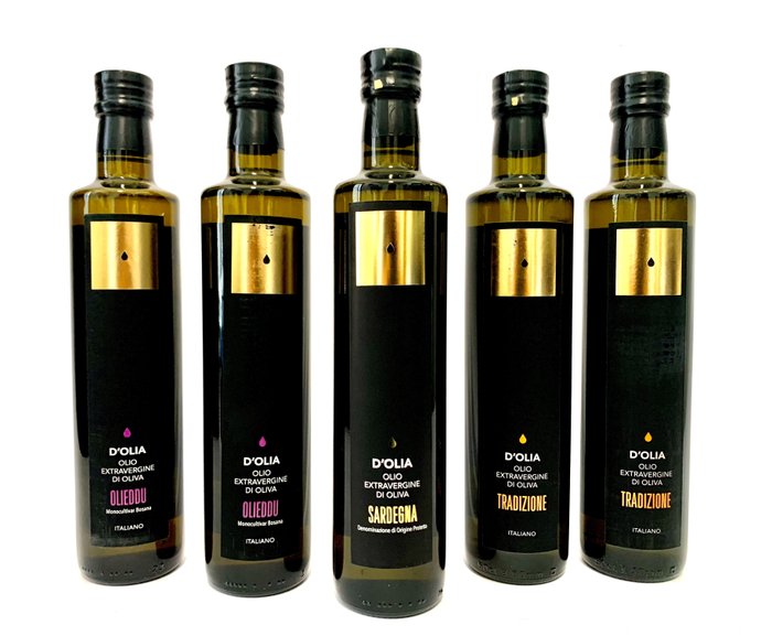 D'Olia - Extra virgin olivolja - 5 - 500 ml