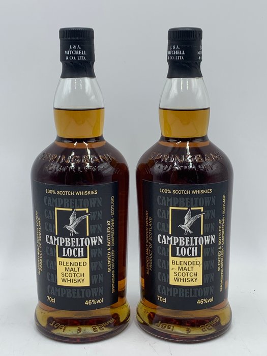 Campbeltown Loch - Blended Malt - Springbank Distillery  - b. 2023  - 70 cl - 2 flasker