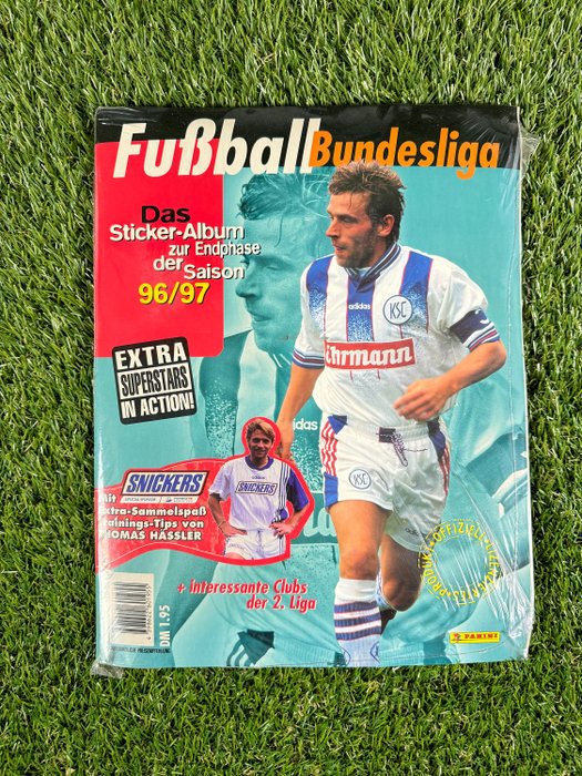 Panini - Fussball Bundesliga 96/97 - 1 Factory seal (Empty album + complete loose sticker set)