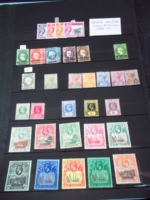 Santa Elena  - Colección de sellos