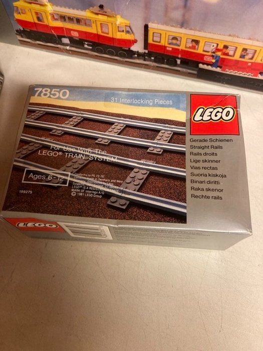 Lego - Lego Train 7850+7851+7852 - 1980–1990