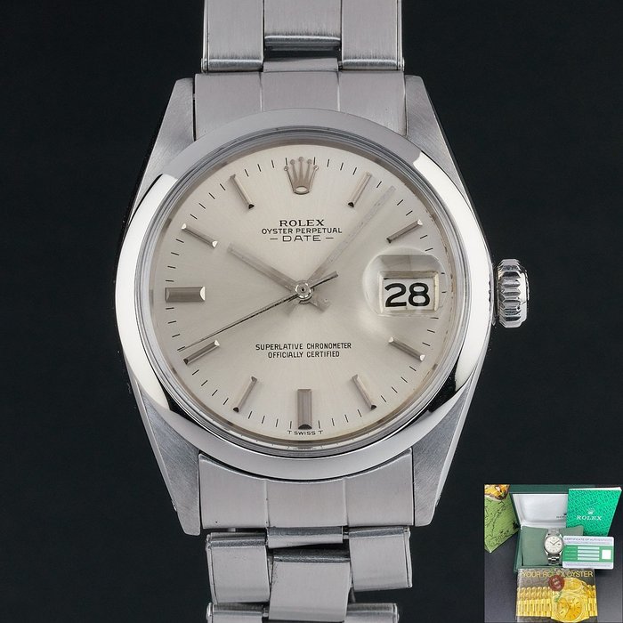 Rolex - Oyster Perpetual Date - 1500 - Unissexo - 1970